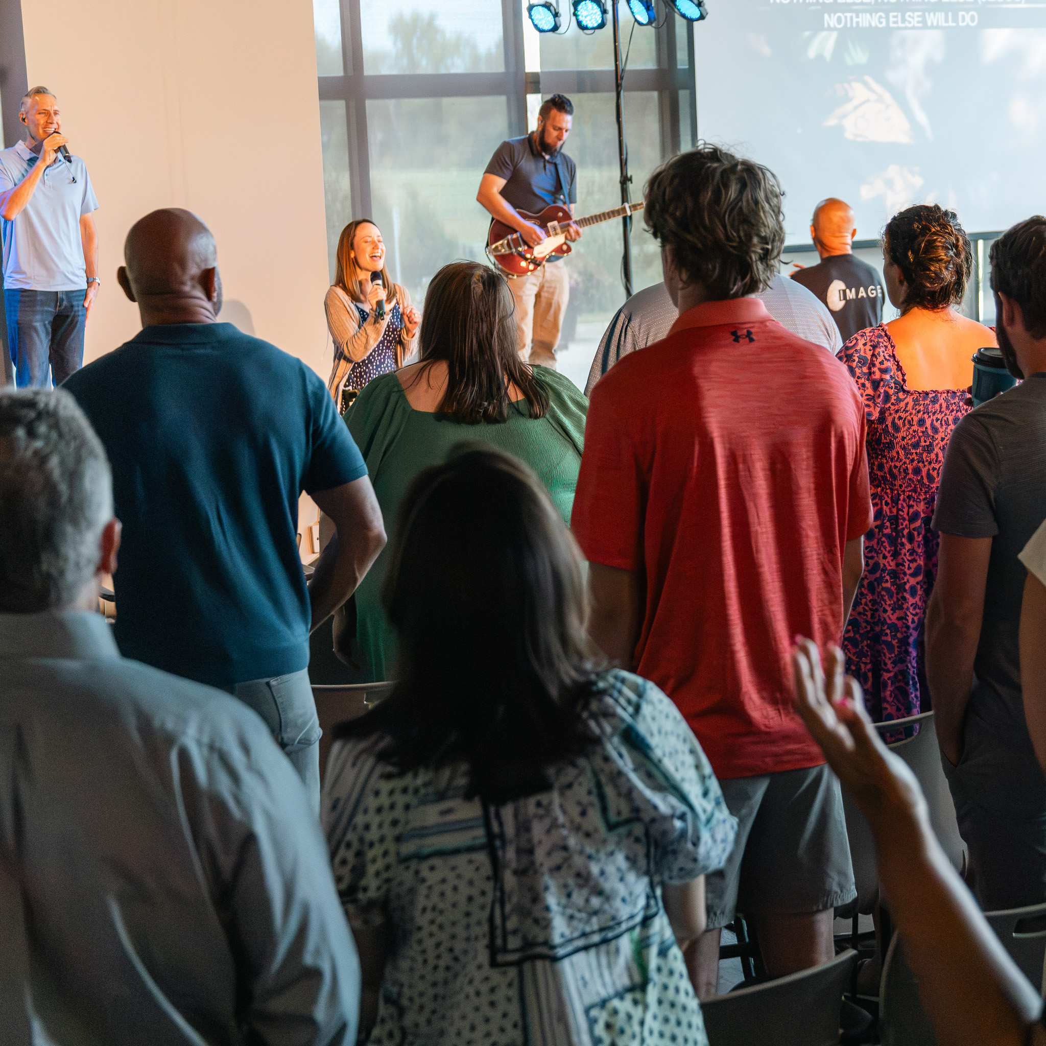 Image Church worship gathering